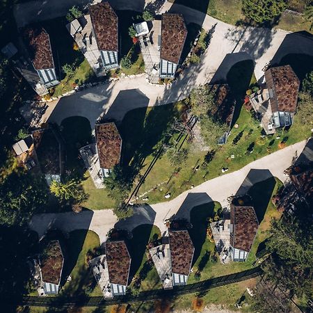 Skyview Chalets Am Camping Toblacher See Luaran gambar