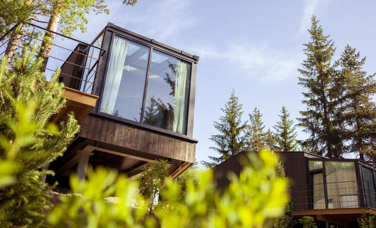 Skyview Chalets Am Camping Toblacher See Luaran gambar