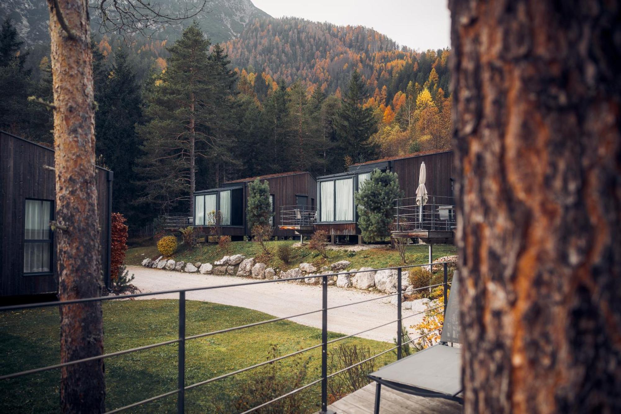 Skyview Chalets Am Camping Toblacher See Luaran gambar