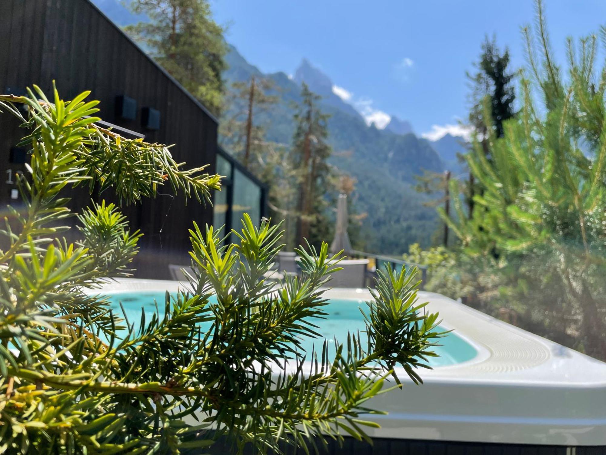 Skyview Chalets Am Camping Toblacher See Luaran gambar